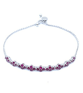 Stunning 3.5ctw Ruby Bracelet