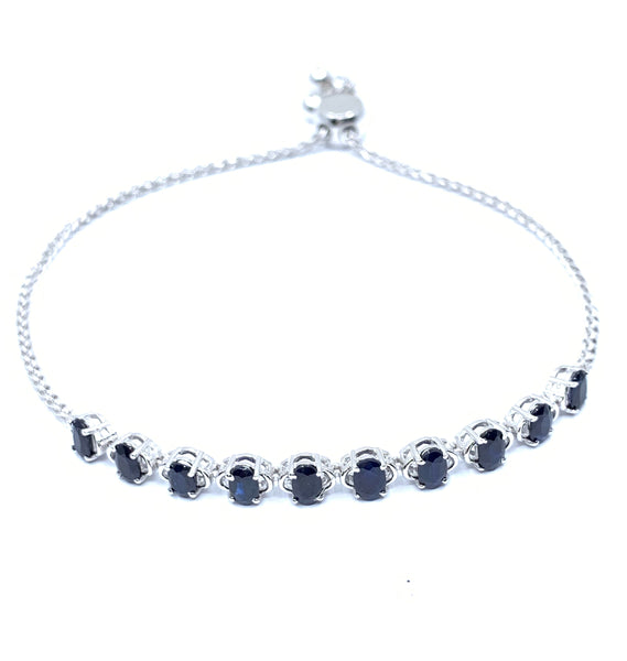 Beautiful 3.0ctw Sapphire Bracelet