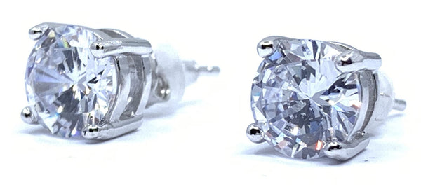 Classic Sparkling Stud Earrings