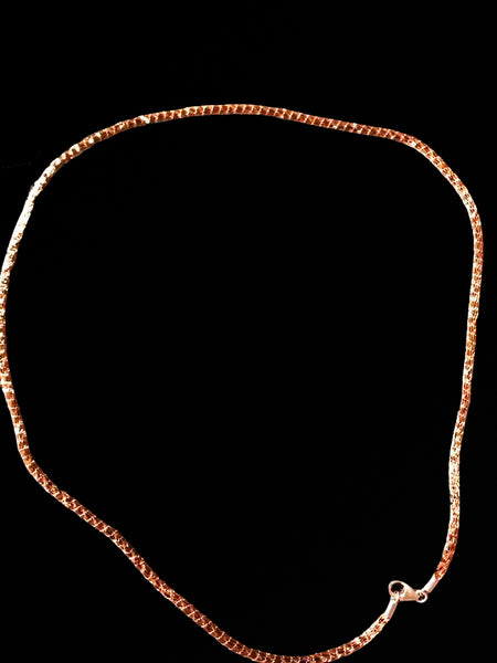 Rose Gold Sterling Silver Chain