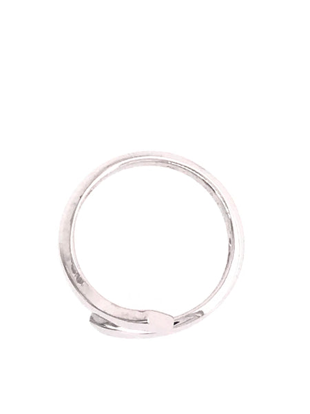 Sterling Silver Plain Polished Toe Ring