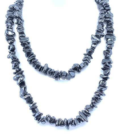 Hematite Gemstone Fashion Design Necklace